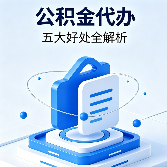 渭南公积金代办到底值不值？这5大好处让你少走弯路